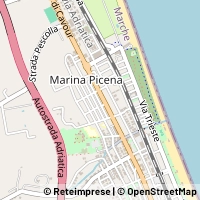 Kort Porto Sant'Elpidio