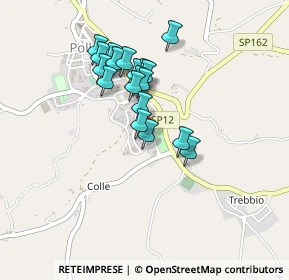 Mappa Via Cardarelli, 62010 Pollenza MC, Italia (0.375)