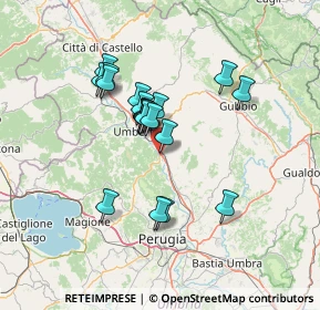 Mappa Via del Commercio, 06019 Pierantonio PG, Italia (11.311)