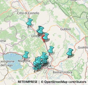 Mappa Via del Commercio, 06019 Pierantonio PG, Italia (15.6715)