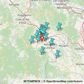 Mappa SP46, 53014 Siena SI, Italia (8.316)