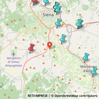 Mappa SP46, 53014 Siena SI, Italia (6.40714)