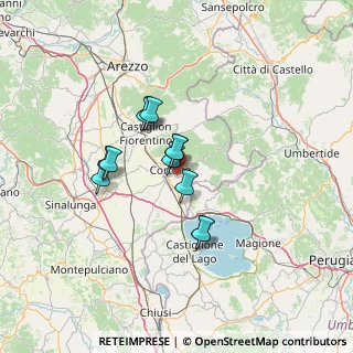 Mappa Località Campaccio, 52044 Cortona AR, Italia (10.16583)