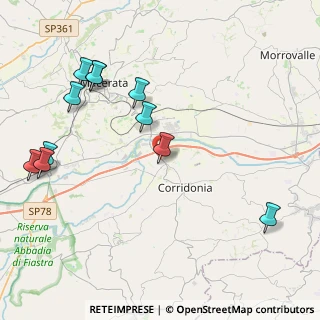 Mappa Via Bramante, 62014 Zona Industriale MC, Italia (5.06818)