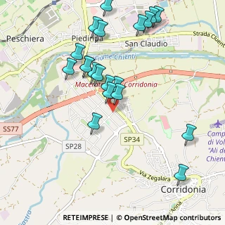 Mappa Via Bramante, 62014 Zona Industriale MC, Italia (1.11)