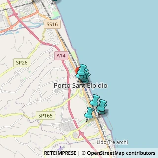 Mappa Via Gran Sasso, 63821 Porto Sant'Elpidio FM, Italia (1.87083)