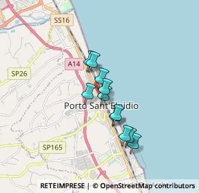 Mappa Via Trento, 63821 Porto Sant'Elpidio FM, Italia (1.23)