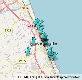 Mappa Via Gran Sasso, 63821 Porto Sant'Elpidio FM, Italia (1.059)