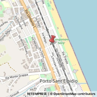 Mappa Via Antonio Gramsci, 13, 63821 Porto Sant'Elpidio, Fermo (Marche)