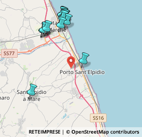 Mappa Via Fonteserpe, 63821 Porto Sant'Elpidio FM, Italia (4.80563)