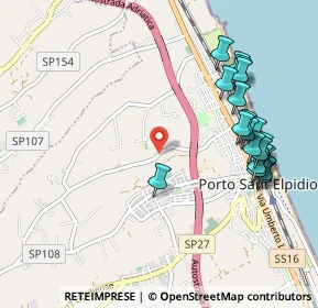 Mappa Via Fonteserpe, 63821 Porto Sant'Elpidio FM, Italia (1.159)