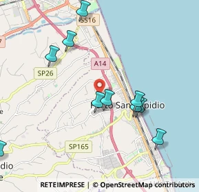 Mappa Via Fonteserpe, 63821 Porto Sant'Elpidio FM, Italia (2.40182)