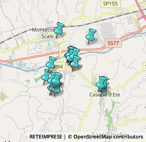 Mappa Strada Brancadoro scn, 63811 Zona Industriale Brancadoro FM, Italia (1.2795)