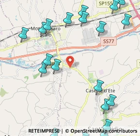 Mappa Strada Brancadoro scn, 63811 Zona Industriale Brancadoro FM, Italia (3.0495)