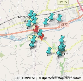 Mappa Strada Brancadoro scn, 63811 Zona Industriale Brancadoro FM, Italia (1.741)