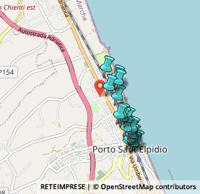 Mappa Via Calabria, 63821 Porto Sant'Elpidio FM, Italia (0.808)