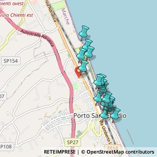 Mappa Via Calabria, 63821 Porto Sant'Elpidio FM, Italia (0.91765)