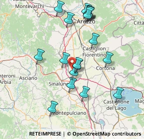 Mappa Via Piana, 52045 Foiano della Chiana AR, Italia (16.25526)