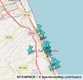 Mappa Via Udine, 63821 Porto Sant'Elpidio FM, Italia (1.68182)