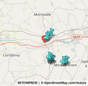Mappa Via Giovanni Verga, 62010 Trodica MC, Italia (3.42909)