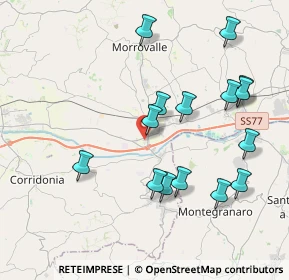 Mappa Via Giovanni Verga, 62010 Trodica MC, Italia (4.23267)