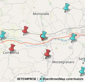 Mappa Via Giovanni Verga, 62010 Trodica MC, Italia (5.91545)
