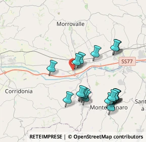 Mappa Via Giovanni Verga, 62010 Trodica MC, Italia (4.13389)
