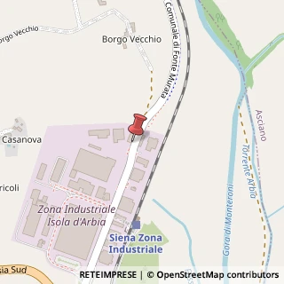 Mappa Via N. Mengozzi, 9, 53100 Siena, Siena (Toscana)