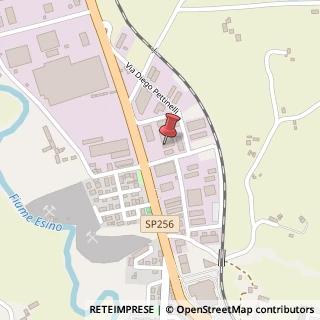 Mappa Via A. Merloni, 17, 62024 Matelica, Macerata (Marche)