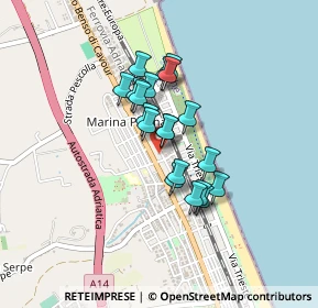 Mappa Via Camillo Benso Cavour, 63018 Porto Sant'Elpidio FM, Italia (0.31)