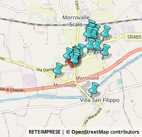 Mappa Via Vittorio Alfieri, 62010 Morrovalle MC, Italia (0.611)