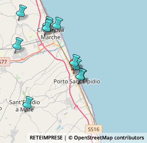 Mappa Ancons Sud, 63821 Porto Sant'Elpidio FM, Italia (4.535)