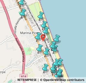 Mappa Ancons Sud, 63821 Porto Sant'Elpidio FM, Italia (0.596)
