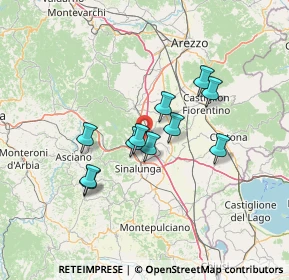 Mappa 52046 Lucignano AR, Italia (11.22909)