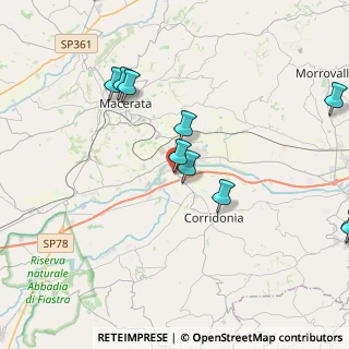 Mappa Zona Industriale, 62014 Zona Industriale MC, Italia (5.12)