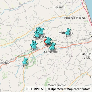 Mappa Zona Industriale, 62014 Zona Industriale MC, Italia (4.795)