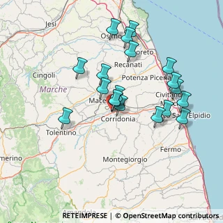 Mappa Zona Industriale, 62014 Zona Industriale MC, Italia (14.07526)