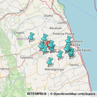 Mappa Zona Industriale, 62014 Zona Industriale MC, Italia (10.46769)
