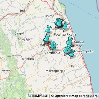 Mappa Zona Industriale, 62014 Zona Industriale MC, Italia (11.9225)