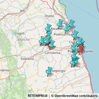 Mappa Zona Industriale, 62014 Zona Industriale MC, Italia (15.2755)