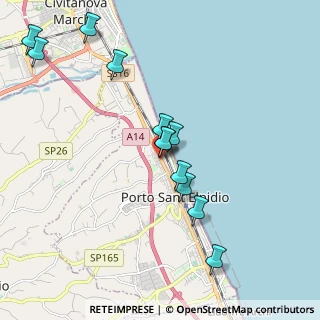 Mappa Via Puglie, 63821 Porto Sant'Elpidio FM, Italia (2.0175)