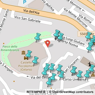 Mappa Via San Giovanni, 67043 Celano AQ, Italia (0.08261)