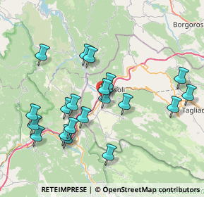 Mappa Loc. Recocce, 67061 Carsoli AQ, Italia (8.2355)