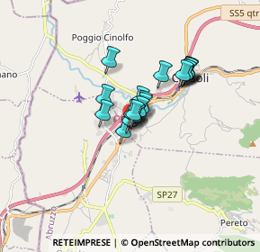 Mappa Loc. Recocce, 67061 Carsoli AQ, Italia (1.0105)