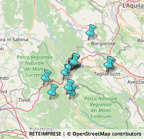 Mappa Loc. Recocce, 67061 Carsoli AQ, Italia (9.62667)