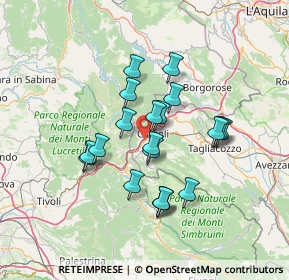 Mappa Loc. Recocce, 67061 Carsoli AQ, Italia (12.146)
