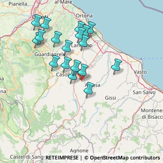 Mappa Via Canala, 66044 Archi CH, Italia (15.83444)