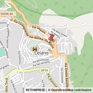 Mappa Via roma 32, 67043 Celano, L'Aquila (Abruzzo)