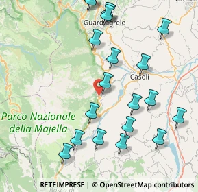 Mappa Via Trieste, 66015 Fara San Martino CH, Italia (9.733)