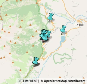 Mappa Via Trieste, 66015 Fara San Martino CH, Italia (1.731)